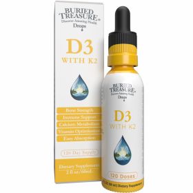 D3 5,000IU with K2 (120 servings)