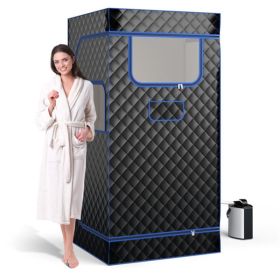 Portable sauna tent room-Black